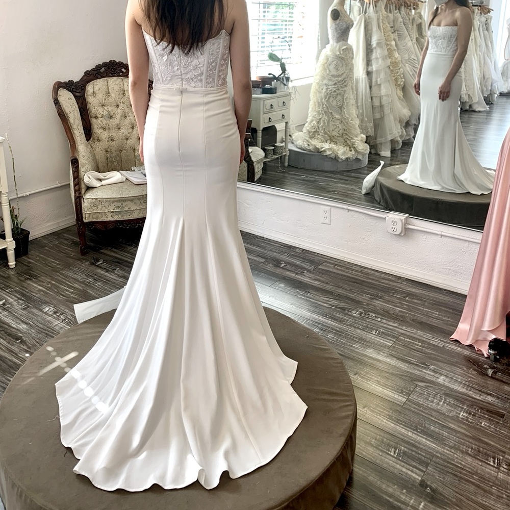 Alyssa Kristin Custom Camila Gown Mermaid/Trumpet Wedding Dress